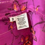 Ulla Johnson Ulla‎ Johnson Abelia Kaftan Maxi Dress Size 2 Pink Long Sleeve Floral Tier Flowy Photo 6