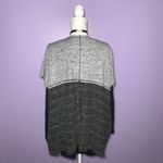 Hem & Thread NWT Heathered Grey Short Sleeve Cardigan Photo 5