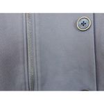 Guess Vintage G By Military Jacket Womens XS Gray Zip Sergeant Y2K Steampunk Photo 7