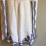 Lush Clothing Lush large white and blue romper Photo 3