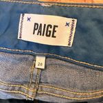 Paige Women's Hidden Hills Flare Blue Jeans Size 28 Long Photo 6