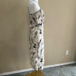 Anthropologie JUST Female Paperstrap Brush Stroke Prints Sz XS Dress Party Vacay Black Photo 11