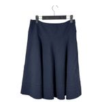 Moschino Black Wool A Line Knee Length Skirt Size 4 Photo 1