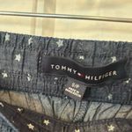 Tommy Hilfiger Blue Chambray Star Pull On Shorts Size Small Photo 5