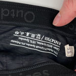 Outdoor Voices Women XS TechSweat Athletic Crop Top Sports Bra Night Black Gray Photo 5