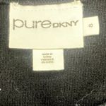 DKNY Pure Merino Wool/Silk/Cash mere Crewneck Sweater Black & Tan Layered Small Photo 3