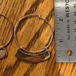 American Eagle Rose Gold Slide Hoop Earrings Photo 4