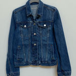 Gap Women’s Medium Wash Cropped Short Jean Jacket Small Photo 0