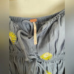 Free People Emory Embroidered MIDI Dress in Blue Combo Photo 7