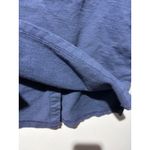 Cotton Studio Womens Blue Button Up Collared Long Sleeve Shirt Size S Photo 7