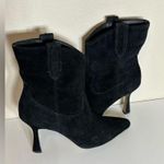 Sam Edelman  Moe Western Boot Women’s 8.5 Cowgirl Suede Western Black Photo 2