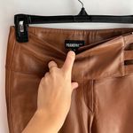 Prandina Brown leather y2k low rise pants Size 2 Photo 1