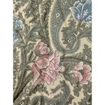 Bill Blass Vintage New York Sleeveless Paisley Floral Button Up Shirt Size S Photo 4