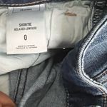 EXPRESS Original Shortie Relaxed Low Rise Denim shorts Photo 4