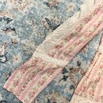 Love Shack Fancy Pirelle Mini Dress in Frosted Petal Pink Photo 9