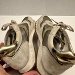 Voile Blanche JULIA LEATHER SUMMER FASHION SNEAKER in GOLD COLOR Size EU 40 Photo 12