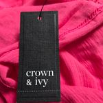 Crown & Ivy  Pink Bell Sleeve Top Photo 10