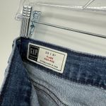 Gap Blue Denim Flare High Rise Jeans Size 8 Short/29 Slit Pocket Cotton Photo 8