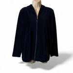 Liz Claiborne Y2K Velour Zip up Hoodie Photo 1