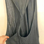 Religion Clothing UK Womens 100% Rayon Black Racerback Tank Top Sz M/12 Grunge Photo 3