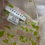 Topshop Pink and Green Floral Dress Size 10 maternity Photo 3