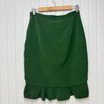 HD in Paris  Forest Green Pencil Skirt Size 6 Photo 3