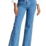 See By Chloe  High-Waisted Wide Leg Jeans Photo 0