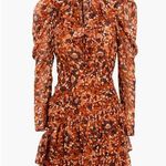 Ulla Johnson floral Long Sleeve silk dress Photo 0
