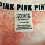 PINK - Victoria's Secret  Tie Dye Cropped Pool Beach Sweatshirt Womens Large Orange Photo 4