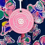 Simply Southern NWT Tank Top Women's Small Coral Pink Graphic Floral Photo 6