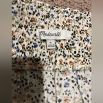 Madewell Beige Fieldwalk Boho Floral Tie Waist Tiered Mini Skirt Photo 2
