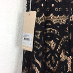 NWT Keepsake The Label Bridges Black Lace Overlay Bodycon Midi Dress XS Photo 6