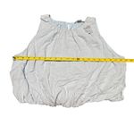 HYFVE ‎ Women’s Size L Sleeveless Bubble Hem Top Light Blue Coastal Pastel NWT Photo 11