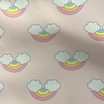 Stoney Clover Lane  x Target Light Pink Rainbow Print Flat Pouch nwt Photo 4