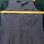 ASOS Stretch Blue Sleeveless Collared Tapered Leg Utility Jumpsuit Size 14 Photo 10