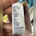 American Eagle  Outfitter Silk Blend Floral Pointelle Knit Mix Media Sweater XS Photo 4