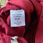 Lush Clothing Dark Red Velvet Romper Photo 4