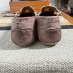 Roper Moccasins Women 9 Brown Lilly Cow Print Western Cowgirl Leather Shoes Prep Photo 3