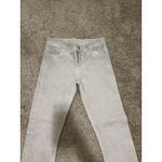 GOLDSIGN Jeans Size 27 Light Gray Denim Skinny Stretch USA Made Womens $295 Photo 6
