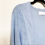 ZARA  Light Blue Long Sleeve Cardigan Size Medium Photo 2