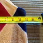 Adidas Originals Women's Argyle Fluffy Trefoil V-Neck Vest size 12-14 Photo 5