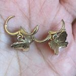 Free People 14k Gold Butterfly Earrings Photo 7