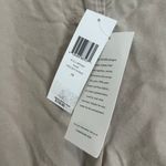 Eileen Fisher  Tencel Linen Khaki Trousers Yoke 14 Straight Leg Slacks Pants Tan Photo 3