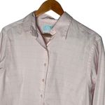 Thomas Pink French Cuff Button Up Shirt Size 14 Pink Stripe Superfine Two Fold Photo 5