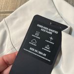 Fabletics NWT  high waisted kick flare leggings XS extra small ice gray off white Photo 2