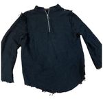 ZARA Basics Black High Neck Long Bell Sleeve with Raw Hems & Top Stud Detail swe Photo 1