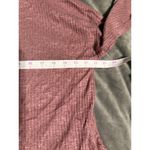 Maeve by Anthropologie Addie Ruffle Hacci Pullover Sweater Mauve Size Small Pink Photo 5