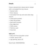 DL1961 Premium Denim Hannah SS Romper Burnt Coral Size M Photo 2