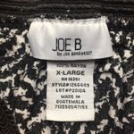 Joe B BLACK AND WHITE STRIPE STRETCHY SHORTS Photo 1