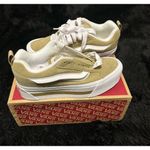 Vans knu stack nostalgia cornstalk suede platform lace up shoes sneakers sz 7 Photo 4